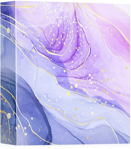 Album Photo WEB2O Grand Format - 500 Photos 10x15 Cm - Collection Papillon - Couverture Robustee - 34x33x7 Cm