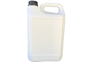 GRAVASAC Lot de 10 Bidons de conditionnement blanc opaque PET - 5 litres