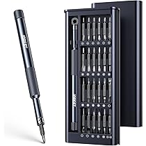 HIQIU 7Stück/Set 0,7mm-3mm Mini Hexagon Hex Inbusschlüssel Set Schraubenschlüssel Werkzeug Black Stahl