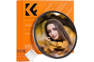 K&F CONCEPT 77mm Spiral Halo Whirlpool Effect Lens Filter Optical Glass Special Effect Camera Lens Filter (Nano-B Series)