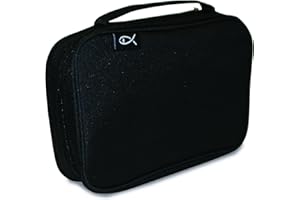 Divinity Boutique Bible Cover Study Black, Medium (21477)