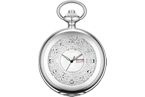 BOSHIYA Glatte Quarz Taschenuhren