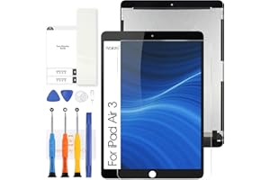 ARBILATO Pantalla LCD para iPad Air 3 10.5 2019 pantalla táctil reemplazo montaje digitalizador con herramientas de reparación para iPad Air3 A2123, A2154, A2152 (Negro)