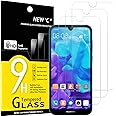 NEW'C 2 Pezzi, Vetro Temperato per Huawei Y5 2019, Pellicola Prottetiva Anti Graffio, Anti-Impronte, Senza Bolle, Durezza 9H,