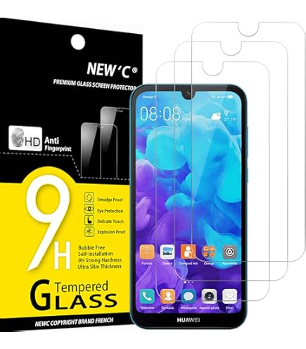 Para Huawei Y5 (2019) / Honor 8S 2 En 1 Aror Series PC + Funda Protectora De TPU Con Soporte Para Anillo (azul Oscuro