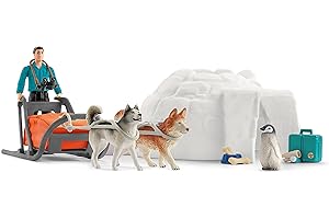 schleich® 42624 Antarktis Expedition Nat Geo, dla dzieci od lat 3+, WILD LIFE - zestaw do zabawy