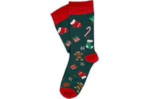 Socks Tunnel Unisex Weihnachts-Socken – Lustige & Bunte Socken mit Weihnachtsmotiv – Geschenkidee Weihnachten – Baumwolle, 36–43