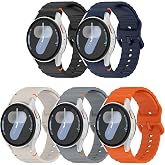 PureYule 5 Pieces Strap Compatible with Samsung Galaxy Watch 7 6 5 4 40mm 44mm/FE 40mm/6/4 Classic 47mm 43mm 46mm 42mm/Watch