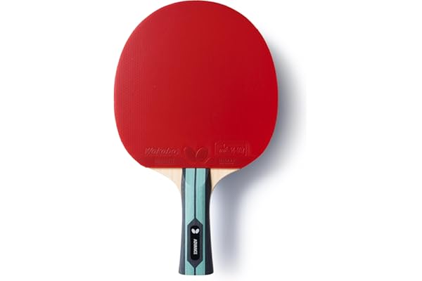 Raquette de Tennis de Table Team Butterfly | Raquette de Tennis de Table Professionnelle pour débutants et confirmés avec Homologation ITTF pour Les compétitions