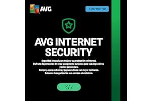 AVG Internet Security 2026 | Antivirus 1 Dispositivo | 1 Año | Descarga digital