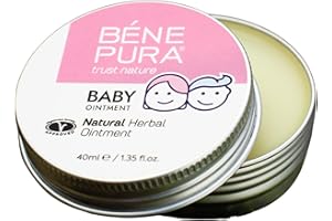 ‎BENE PURA TRUST NATURE BenePura Salbe gegen Windeldermatitis, Natürliche Salbe gegen Reizungen und Rötungen mit Ringelblume und Kamille, 40 ml
