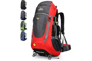 Doshwin 70L Mochila Senderismo Trekking Camping Viaje para Hombre Mujer