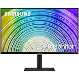 Samsung Monitor HRM S60UA (S27A600), Flat, 27", 2560x1440 (WQHD 2K), HDR10, IPS, Bezeless, 75 Hz, 5 ms