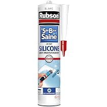 Mastic Silicone Sanitaire Blanc Veritt – Anti-moisissures, Pour Cuisine Et Salle De Bain, étanche