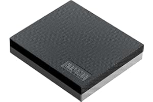 HAPBEAR Balance Pad, 40×33×6cm, Premium Non-Slip Foam Balance Pad for Fitness and Stability Training, Yoga, Physical Therapy, Knee ＆ Ankle Exercise