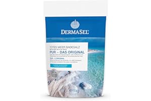 DERMASEL® Totes Meer Badesalz Pur | Das Original (1 x 5kg)