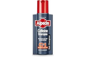 ‎ALPECIN Alpecin Szampon kofeinowy 1x250ml | Zapobiega i redukuje wypadanie włosów | Energizer dla silnych włosów | Naturalny szampon na porost włosów dla mężczyzn