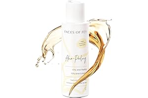 ‎FACES OF FEY Fruchtsäurepeeling 15% FACES OF FEY – AHA Peeling mit Milchsäure & Glycolsäure gegen Pigmentflecken und Falten - 100ml Liquid Exfoliator