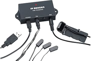 auvisio Ir Verlängerung: Infrarot-Verlängerung IRV-200 für bis zu 3 HiFi-/Heimkino-Geräte (Ir Repeater, Infrarot Repeater, Fernbedienung Signal weiterleiten)