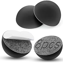 4 Piedini Adesivi In Silicone 2x2x1 Cm – Antivibrazione Per Amplificatori, Subwoofer, Registratori E Monitor Audio