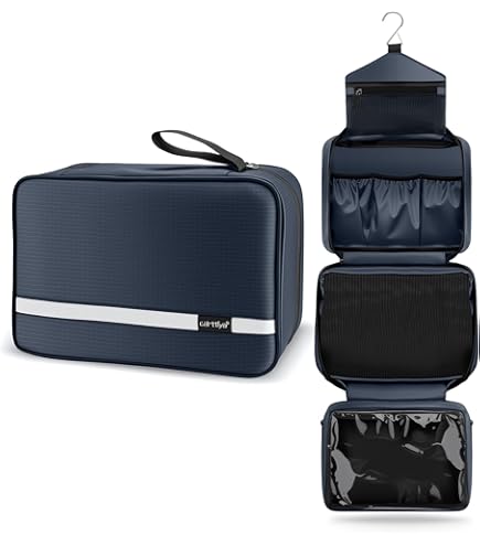 Bellroy Hanging Toiletry Kit Plus (8 liter hangende toilettas voor op reis) - Clay