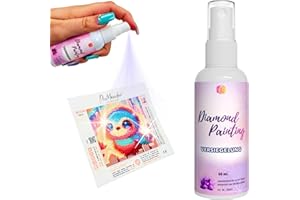 Picmondoo Diamond Painting Spray Seal (60 ml), Diamond Painting Seal for Resin Stones, Perfect as Diamond Painting Accessories & Glue, UV-Resistant, Transparent and No Brush Required