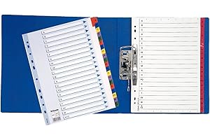 ESSELTE Rubrica MYLAR A-Z Multicolor - f.to A4 - 100166