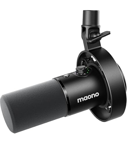 Shure SM7B Dynamic Vocal Microphone for Streaming, Podcast