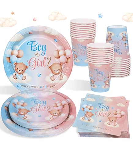 12 Scatole Popcorn Di Carta Per Gender Reveal: Bomboniere Per Festa Rivelazione Sesso