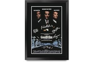 HWC Trading Goodfellas A3 Incorniciato Firmato Regalo Visualizzazione Delle Foto Print Immagine Autografo Stampato Per Gli Appassionati Di Cinema