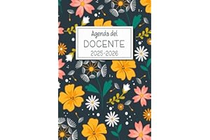 Agenda del Docente 2025-2026: Organizzatore Professore Settimanale | Pianificare e organizzare l'anno scolastico 2025-2026 | 2 Pagine = 1 Settimana | ... 2026 | Formato 15,24 x 22,86 cm | 173 pagine