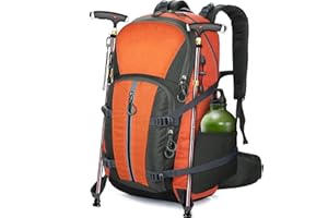 OUUTMEE Sac à Dos de Randonnée Imperméable pour Hommes et Femmes, sac à dos Trekking Ultra Léger, Sac à dos Voyage pour Camping, Randonnée, Escalade, Voyage et Alpinisme