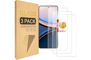 Lucyliy [3 Stück] Kompatibel für Infinix Hot 60i Bildschirmschutzfolie aus gehärtetem Glas, Schutzhülle [9H Härte] [HD-Kratzschutz]