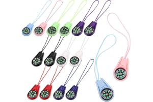 YUWJOOWEE 18 Stück Kompass Für Kinder Multi Farbe Mini Überleben Kompass，Kinder Kompass Kompass Outdoor Camping Kompass Kompass Kinder Mini Kunststoff Kompassclips Taschenkompass Für Wandern Kinder Spielzeugen