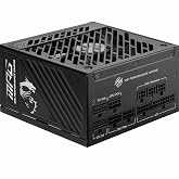 MSI MPG A1250GS PCIE5 1250W 80+ GOLD ATX 3.1 PCIE 5.1 2X 12V-2X6 POWER SUPPLY