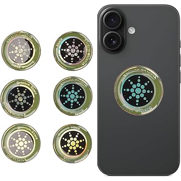 WAVEEX 5 PC. Mobiele telefoon stralingsblokker | voor mobiele telefoon, smartphone, tablet, laptop, babyfoon, WLAN router, DECT telefoon | stralingsbescherming mobiele telefoon