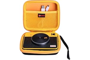 XANAD cámara Funda para Kodak Mini Shot 3 Retro/Kodak Mini 2 Era 4PASS / Kodak Mini 2 Retro 4PASS Impresora de Fotos portátil Accesorios Bolsa （Black）