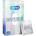 Durex Invisible Kondome – extra dünne Kondome, 12 Stück