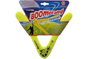 Paul Günther 1374 - Boomerang Pegasus, forme classique, taille env. 25 cm, en polypropylène incassable, vole sur env. 18 - 20 m