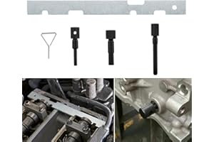 E-cowlboy Motor-Einstellwerkzeug-Satz Kompatibel mit Ford Mazda Volvo 1.25, 1.4, 1.6, 1.8, 2,0L, Motor Steuerzeiten Werkzeug Zahnriemen Nockenwelle Arretierung Werkzeug 303-748, 303-1054, 303-620