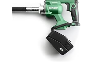 HIKOKI UV3628DAW4Z - Vibrateur à béton Sans Batteries ni Chargeur 36V Li-Ion Multi Volt Moteur Brushless 28 mm profondeur 824 mm 12000-15200 rpm 3.17 Kg