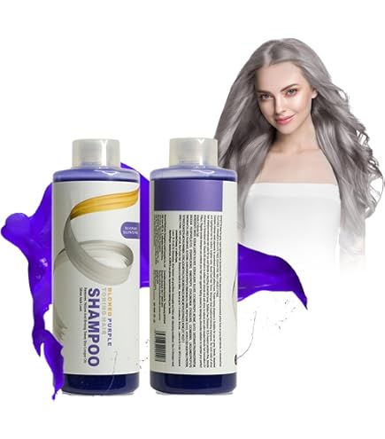 PROVOKE Touch Of Silver Brightening Purple Shampoo Intensive Conditioner 400ml Neutralises Yellow Orange Tones Formulated With Violet Blue Pig - View #7