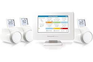 Honeywell Home evohome THR99C3103 Honeywell Home Wi-Fi Starter Pack Home par application et Wi-Fi, 2,1 x 13,9 x 10,1 cm, blanc