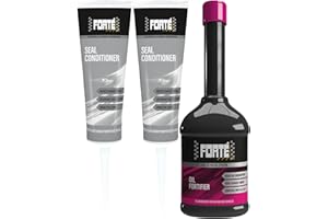 Clements Trading Ltd Forte Seal Conditioner & Forte Oil Fortifier Set Bundle of 3, Engine Oil Additives for Valve Seal Repair to Stop Smoking, engines over 2ltrs + guide