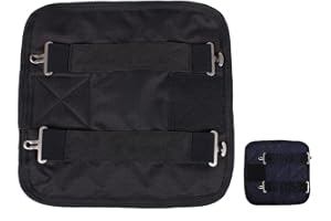 netproshop Deckenerweiterung Brusterweiterung mit Koppelverschluß Schwarz u Blau, Farbe:Schwarz