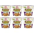 Nissin Cup Noodles Mini Veggie Manchow | Spicy Manchow Flavor with Extra Veggies | Quick & Delicious Snack | 45g (Pack of 6)