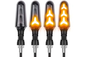 Kinstecks 4 SZTUK Wskaźnik skrętu dla motocykli 12 V Turn Signal Lights For Motorcycle Scooter Quad Cruiser Harley Kawasaki Yamaha Suzuki Off Road