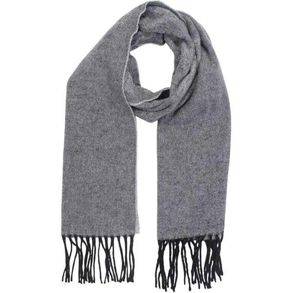 Bugatti Sciarpa Uomo A Quadri Cashmink - Morbida E Calda 35x200 Cm - Accessorio Invernale Ipoallergenico - Prodotta In Germania