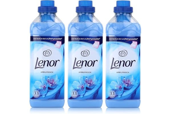 Lenor Aprilfresh sköljmedel 3 x 990 ml