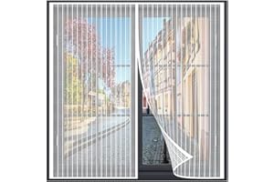 YSJYYHP Magnetic Window Fly Screen, 150x200cm for French Doors & Sliding Glass Doors